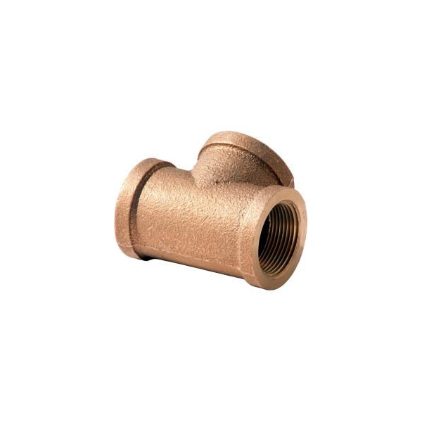 Merit Brass 2 In. Lead Free Brass Tee - FNPT - 125 PSI - Import XNL106-32 - main